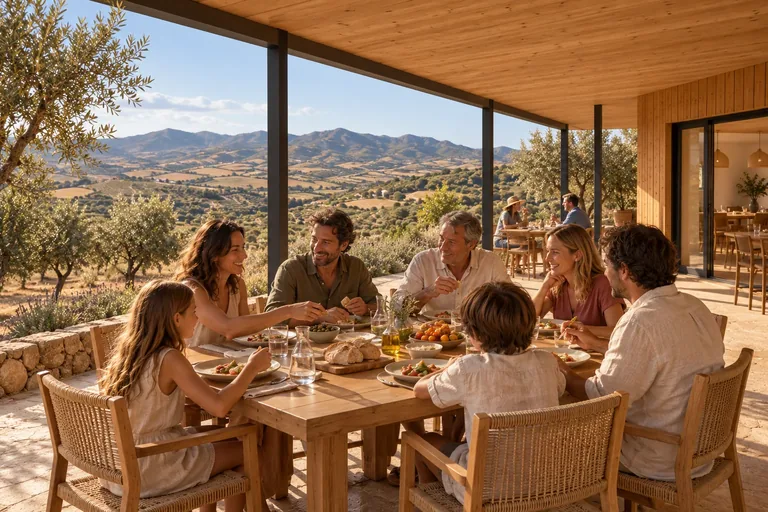 Una comida al aire libre · Visualización del proyecto · basada en el Avance